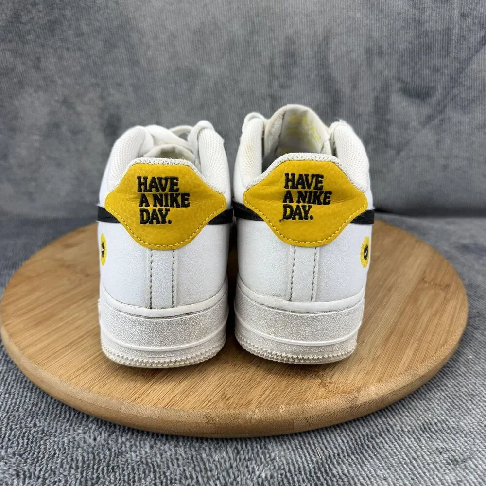 Nike Air Force 1 LV8 Shoes Boys Size 6.5 White Have A Nike Day DM0983-100